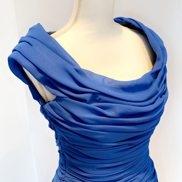 Cobalt Blue Dress - Picture 2 of 3